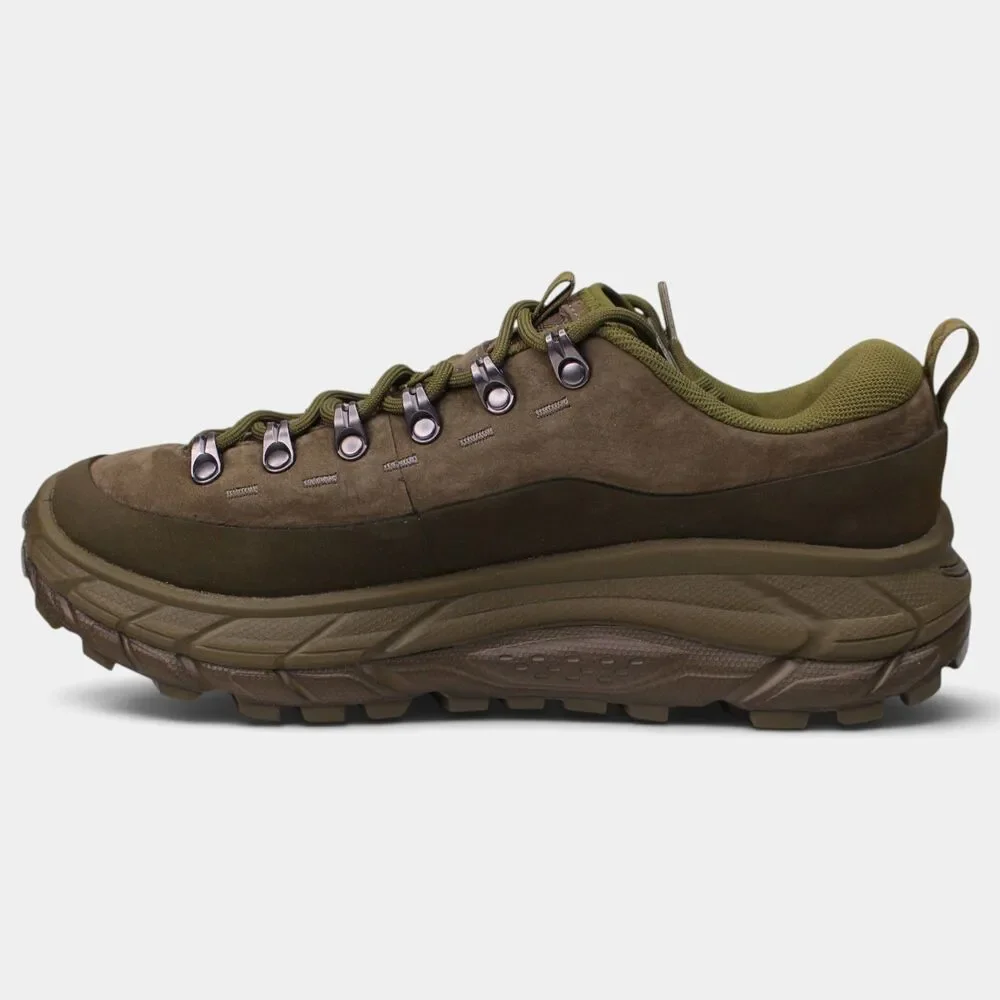 HOKA Tor Summit M8.5 W9.5 Moss Green Vibram Hiking Sneakers New